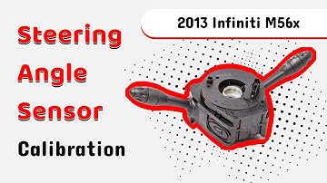 How to Use Steering Angle Sensor Calibration Function on SDS | 2013 Infiniti M56x