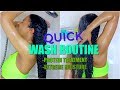 Quick Wash Day Routine for DRY + DAMAGED Natural Hair (Start to Finish)|Moisturized