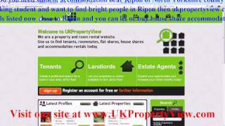 Student Accommodation Ripon Freshers University Week North Yorkshire
