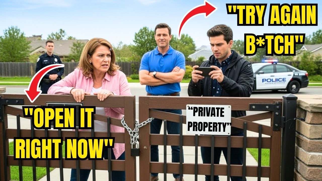 HOA Karen’s Son Called Cops—Cuz I Locked The Gate of My Own Property