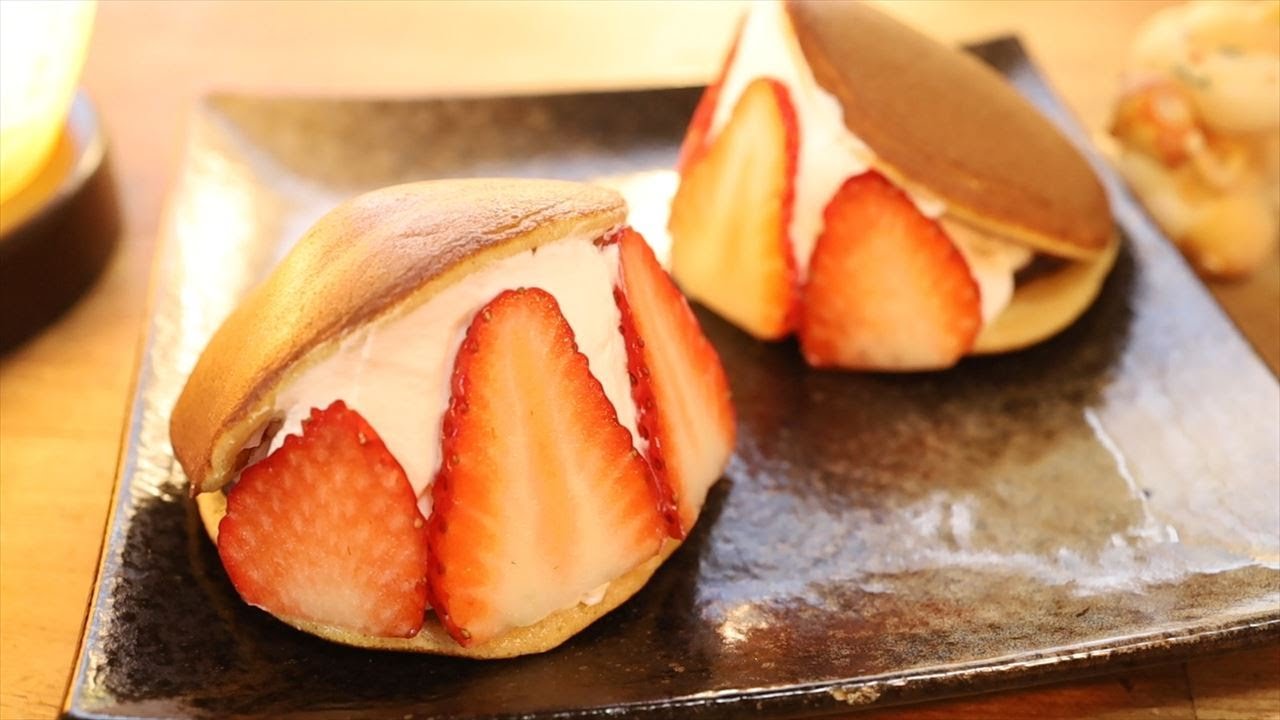 どら焼きマリトッツォの作り方・レシピ How to make Dorayaki