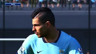 PES 2015 Manchester City VS Manchester United - Derby Match