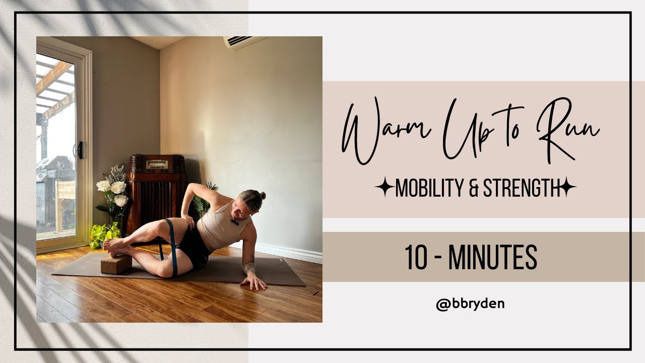 Pre-Run Mobility Flow 🏃‍♀️ | Open Hips, Activate Core & Prep to Crush Your Run