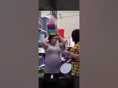 Bucket head prank - YouTube