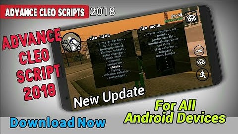 Advance Cleo Scripts 2018|New Cleo Script 2018|Full Advance Cleo Scripts New Update for Android