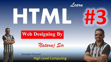 Learn HTML and web designing in hindi part-3