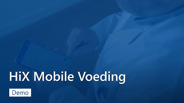 Tutorial HiX Mobile Voeding