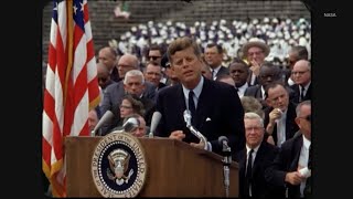 JFK moonshot speech: Space Center Houston confirms lectern on display is real