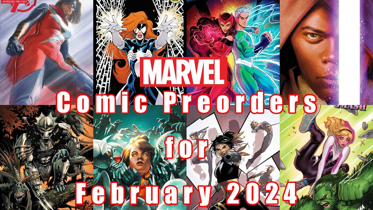 Comic Countdown - Marvel Preorder List for February 2024