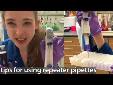 Vídeo: Como você usa uma pipeta repetidora?