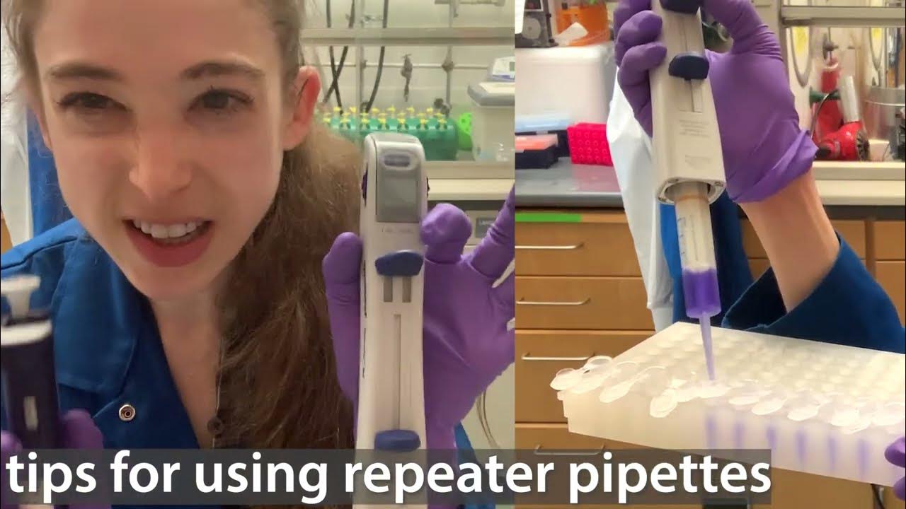 Practical tips for using repeater pipettes (from a repeat user!) YouTube