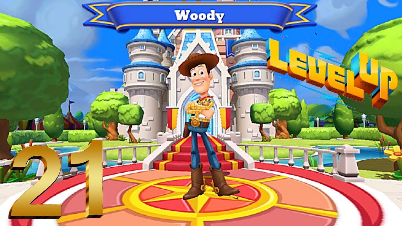 beautycon Disney Magic Kingdoms - Level Up Woody - Gameplay Walkthrough Ep.21