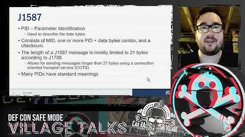 DEF CON Safe Mode Car Hacking Village - Dan Salloum, Thomas Hayes -  Before J1939