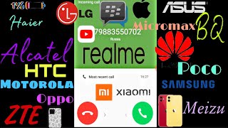 34 Incoming calls (various ringtones) #asus #blackberry #iphone #samsung #poco #htc #lg #xiaomi#oppo