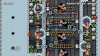 [31hours] Super Mario Maker - Very Hard Level Tricky Mario: The Eternal Space