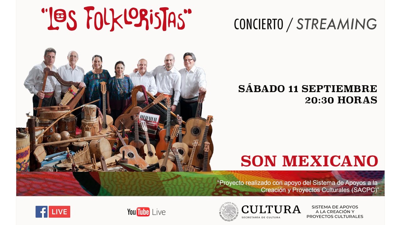 Los Folkloristas en concierto “Son Mexicano”