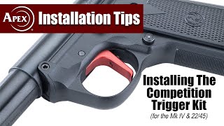 Installing the Competition Trigger Kit for Ruger Mk IV & 22/45