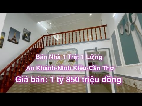 Video ❇ Bán Nhà 01 Trệt 01 Lửng Trần Nam Phú, An Khánh, Ninh... - youtube