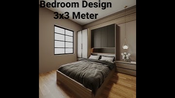 3dsmax Animation Interior Ideas Bedroom Design 3x4 | Jasa Animasi 3D #Shorts