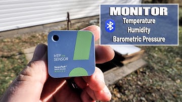 SensorPush HTP.xw Smart Temperature Sensor & Humidity Sensor - Bluetooth Thermometer