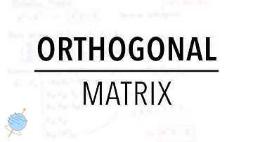 Why is the Rotation Matrix Orthogonal? | Classical Mechanics