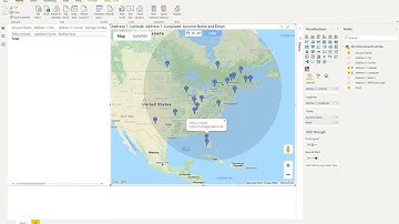 PowerBI Visual Google Maps