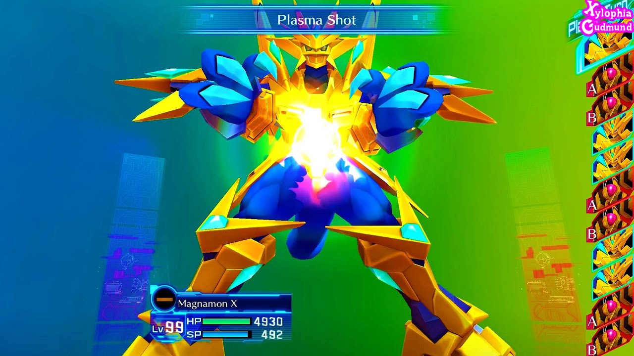 『Xylophia Gudmund』 Veemon Magnamon to Magnamon X Evolution Line [Ultimate X-AntiBody]