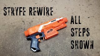 Nerf Stryfe Rewire - All Steps Shown