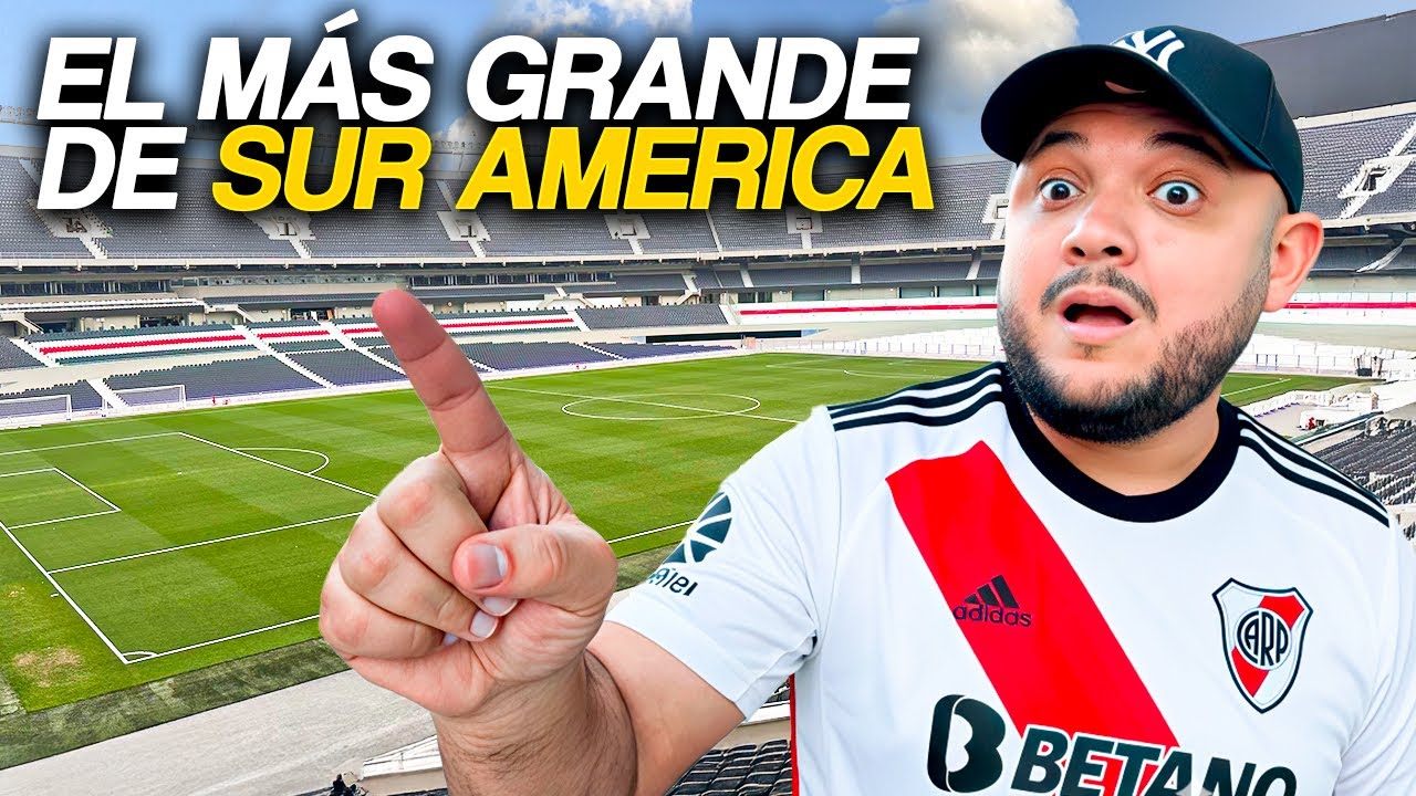 Colombiano conoce el estadio más grande de Argentina 🇦🇷 | Tour por El Monumental de River
