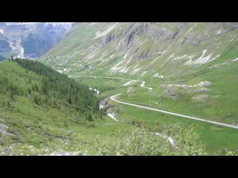 Val d'Isere - op weg naar de Col de l'Iseran