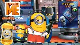 Minion Rush Old School Stuart Modern Art Special Mission