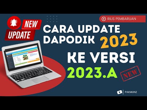 Cara Update Pembaruan Aplikasi Dapodik 2023 Ke Versi Dapodik 2023.A (Perbaikan Bug)