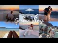 Greece travel vlog ios day trip  fira or oia