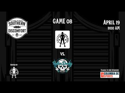 Southern Discomfort 2026 - Game 08 - CRD QuadSquad vs. Vette City Roller Derby