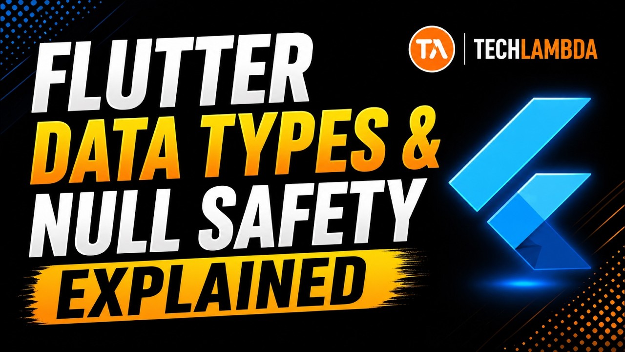 Flutter Data Types & Null Safety Explained - YouTube