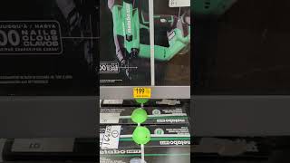 DEAL AT LOWE'S ON METABO NAIL GUN