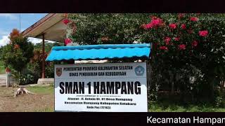 Drone Kecamatan Hampang, Kabupaten Kotabaru, Kalimantan Selatan, Indonesia.