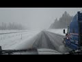 Trucking Eastbound and Down I-84.. How to Use Google Maps For Snowy Roads!!