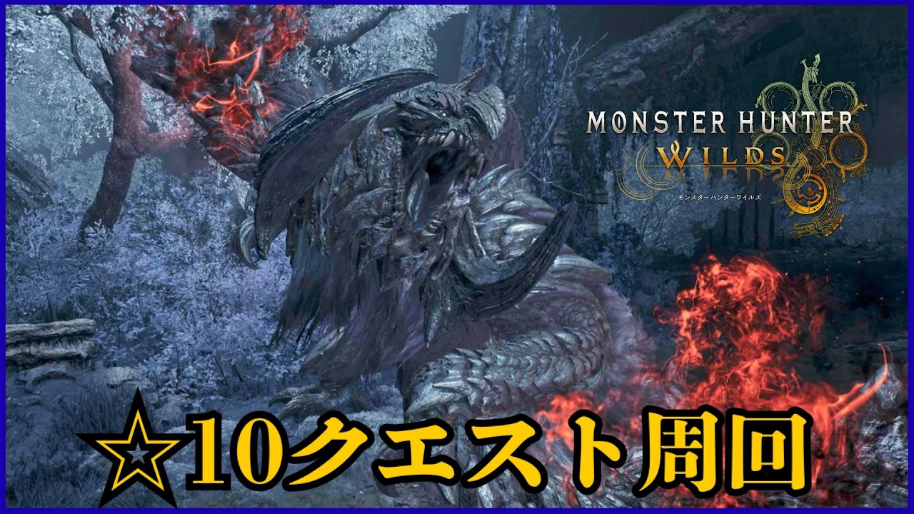【モンハンワイルズ】☆10クエストとかクエスト消化？コラボクエスト　🍺参加OK🍺