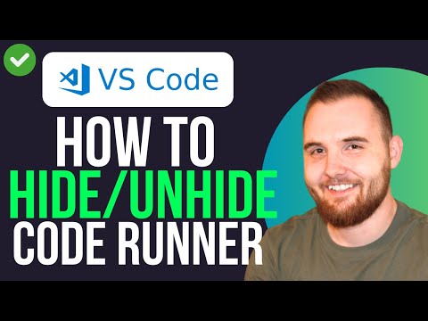 How to Hide & Unhide Code Runner in VS Code (QUICK GUIDE)