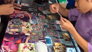 DUEL MASTERS デュエマ 赤タッチステージア ＶＳ レヴィヤバスター ショップ公認大会 決勝 対戦動画 ２０１８年８月１７日