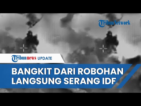 Lolos dari Serangan Maut IDF, Brigade Al Qassam Keluar dari Reruntuhan dan Tembaki Tentara Israel