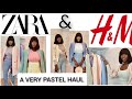 HUGE H&M AND ZARA HAUL AND TRY ON|MARCH 2021