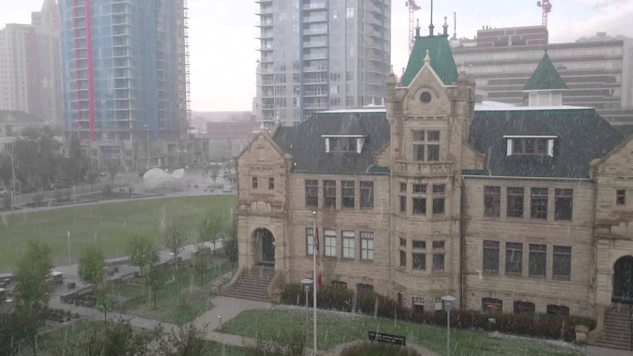 Calgary Hail Storm - August 5, 2015