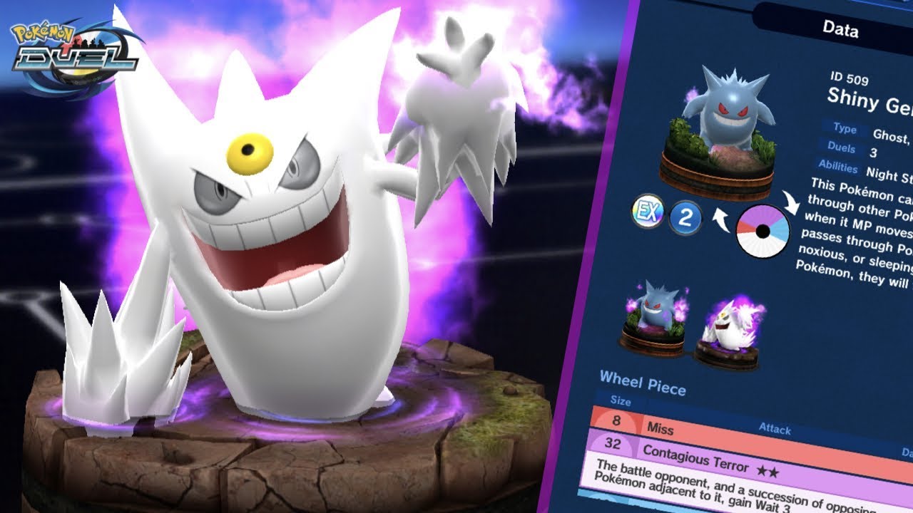 My shiny Gengar is prepared to be megaevolved, and yours? - Follow
