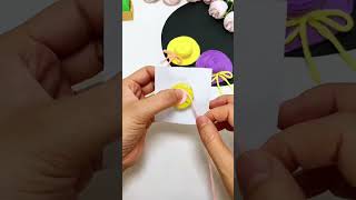 You Can Make A Small Hat With Wool And Bottle Caps.