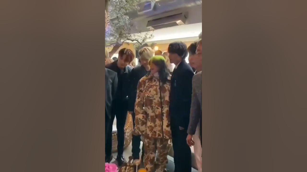 Billie Eilish with Bts π#billieeilish #bts #shorts Billie Eilish with Bts π#billieeilish #bts #shorts
