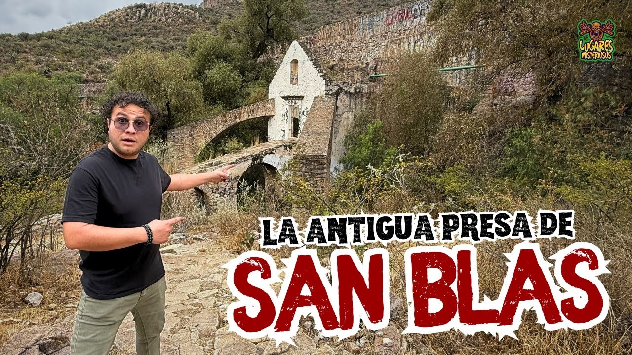 La ANTIGUA PRESA de San Blas en Pabellón de Hidalgo