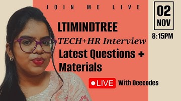 LTIMindtree Technical & HR interview | Lates Questions  | Preparation Material | ASK your Doubts NOW