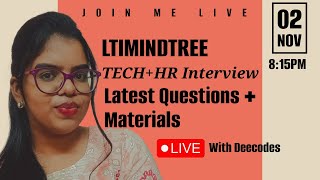 LTIMindtree Technical & HR interview | Lates Questions  | Preparation Material | ASK your Doubts NOW